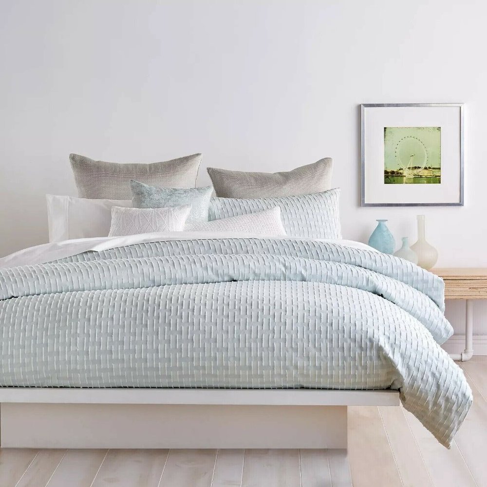 DKNY Donna Karan Refresh FULL/QUEEN DUVET COVER **ONLY** NO SHAMS